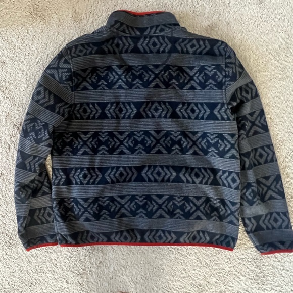 L.L. Bean Mens XL pullover snap sweater - Picture 5 of 5